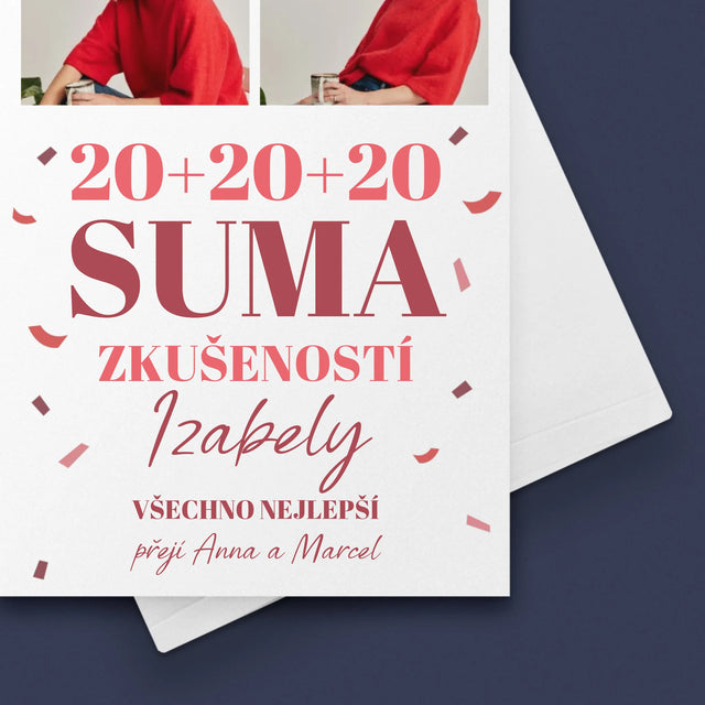 Fotokoláž: Suma Zkušeností - Přání