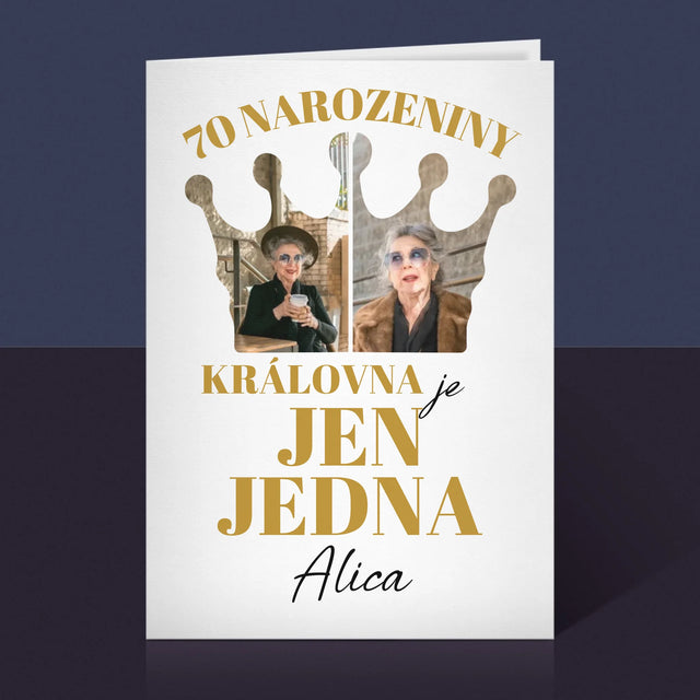 Tvar Z Fotek: 70. Narozeniny Královna - Přání