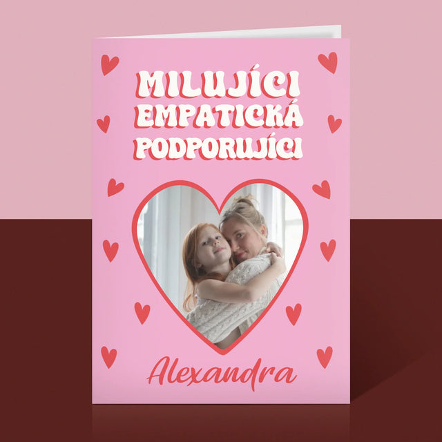 Fotka S Textem: Vlastnosti Maminky - Přání