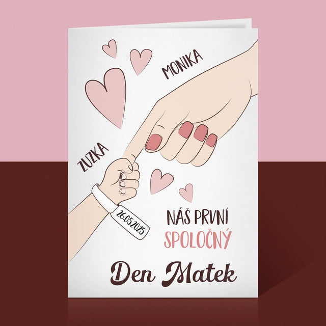 Jméno A Nápis: První Společný Den Matek - Přání
