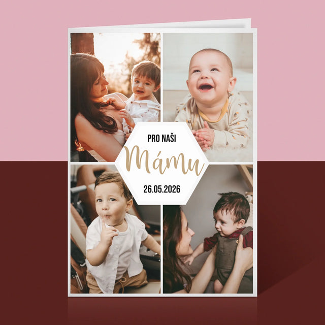 Fotokoláž: Pro Naši Mámu - Přání