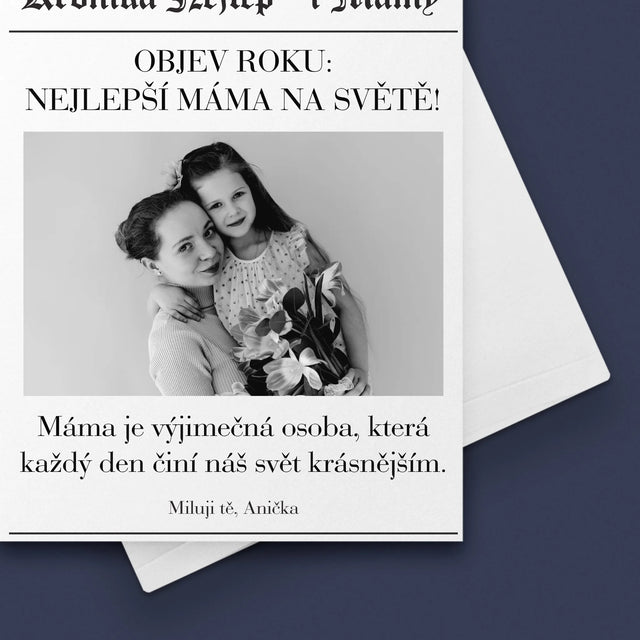 Obálka Časopisu: Kronika Nejlepší Mámy - Přání