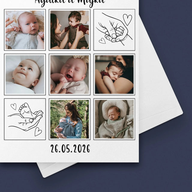 Fotokoláž: První Den Matek Kresby - Přání
