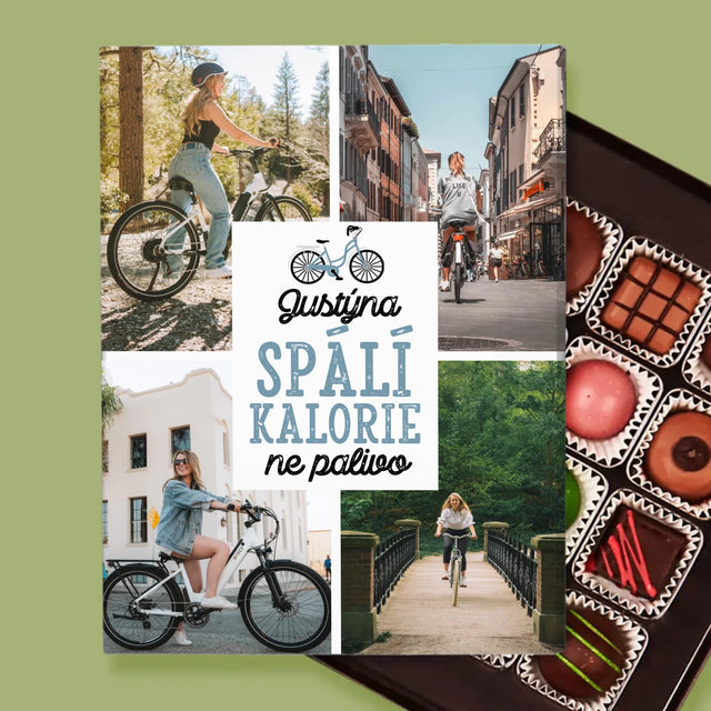 Fotokoláž: Spálí Kalorie, Ne Palivo - Pralinky