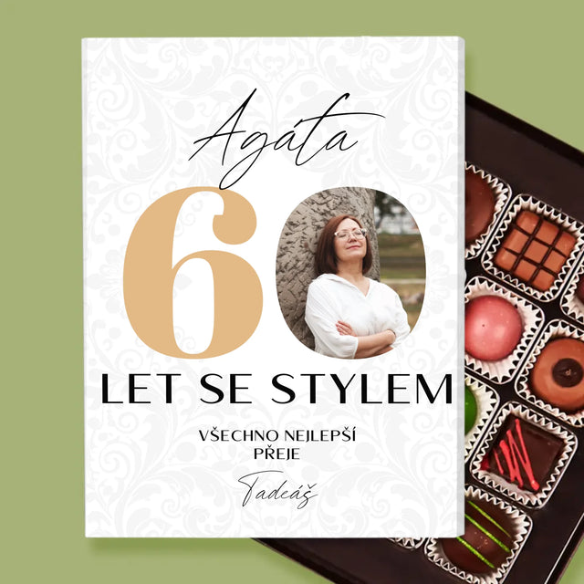 Fotka S Textem: 60 Let Se Stylem - Pralinky