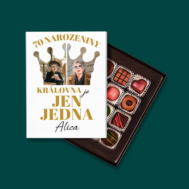 Tvar Z Fotek: 70. Narozeniny Královna - Pralinky