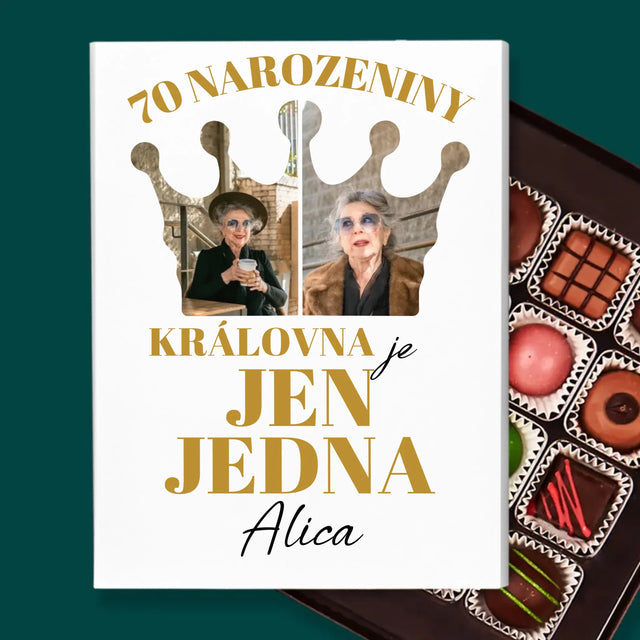 Tvar Z Fotek: 70. Narozeniny Královna - Pralinky