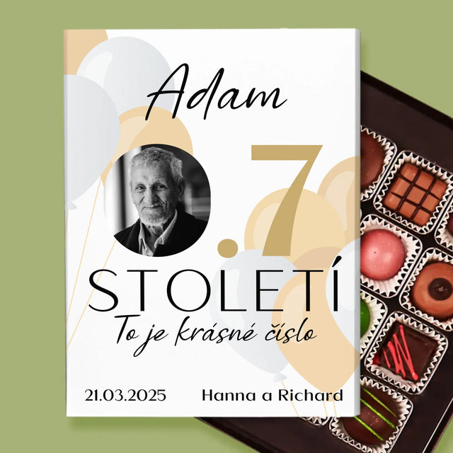 Fotka S Textem: 0,7 Století - Pralinky