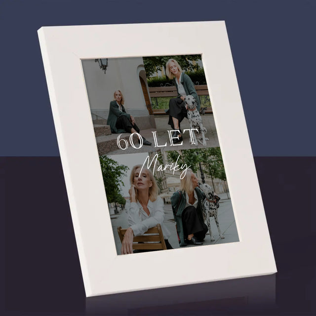 Fotokoláž: 60 Let Klasický - Fotorámeček