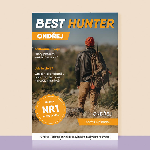 Obálka Časopisu: Best Hunter - Plakát