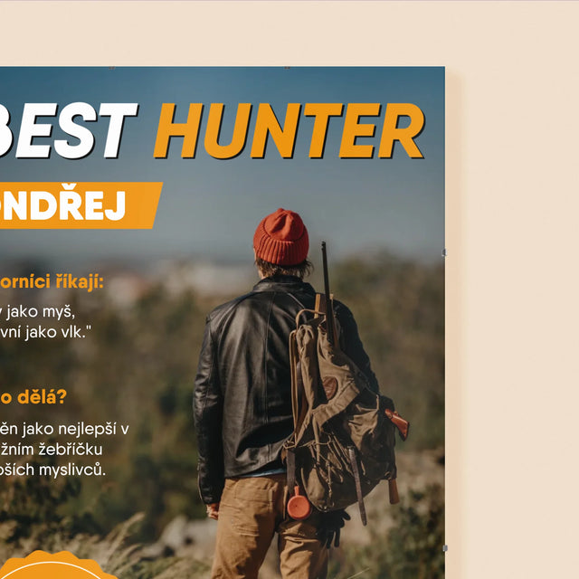 Obálka Časopisu: Best Hunter - Plakát