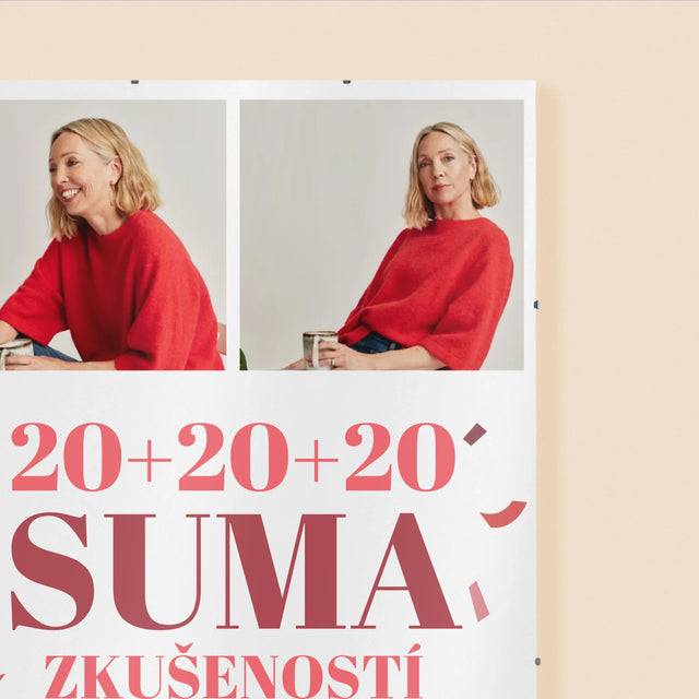 Fotokoláž: Suma Zkušeností - Plakát