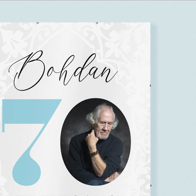 Fotka S Textem: 70 Let Elegance - Plakát