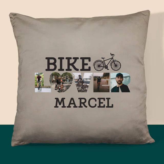 Slovo Z Fotek: Bikelover - Polštář