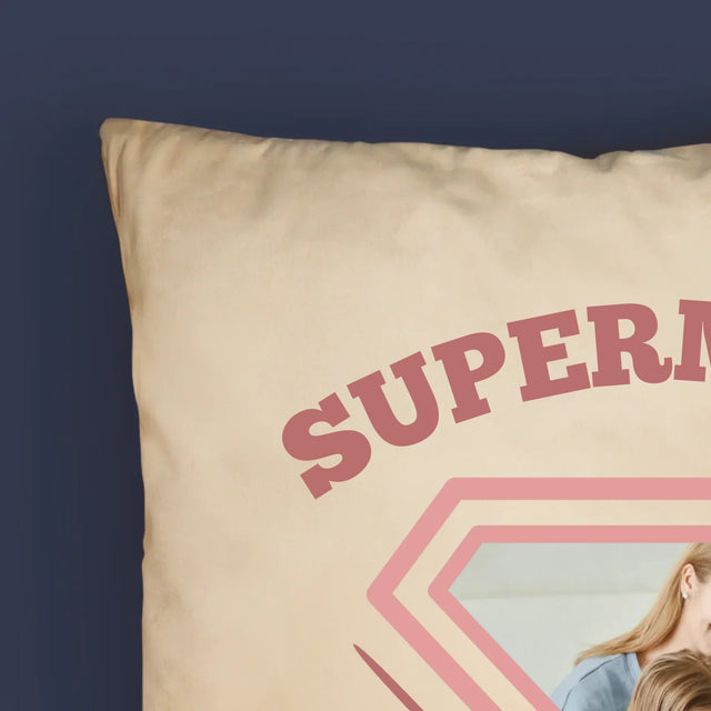 Fotka S Textem: Supermáma - Polštář