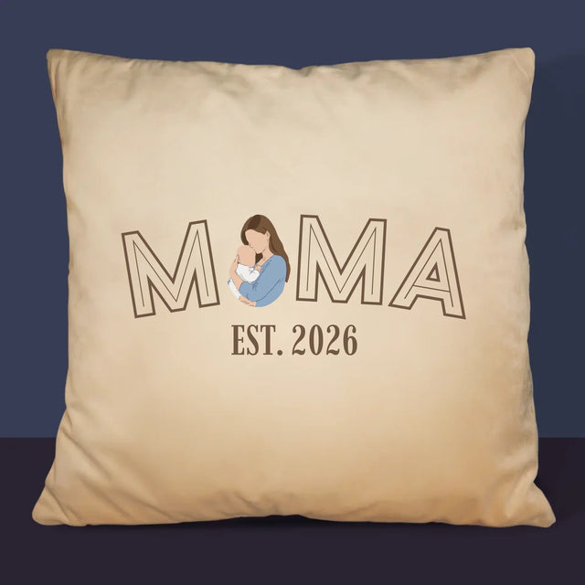 Fotka S Textem: Máma Established - Polštář