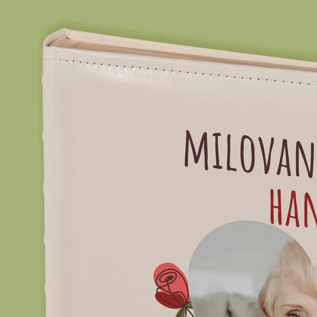 Fotka S Textem: Milované Babičce K Narozeninám - Fotoalbum
