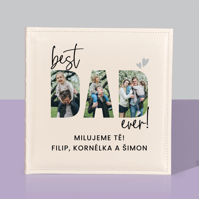Slovo Z Fotek: Best Dad Ever S Podpisem - Fotoalbum