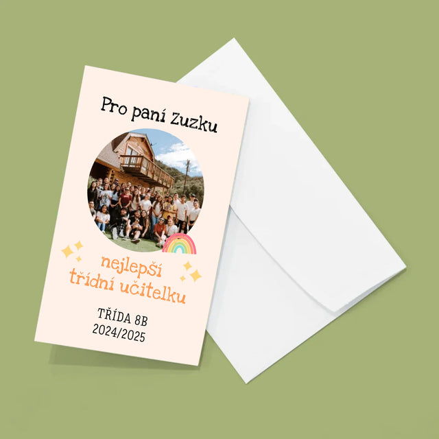 Fotokoláž: Suvenýr Pro Třídního Učitele - Velká Harmonika Z Fotografií