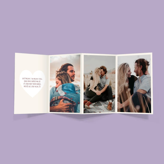 Designér Postav: Pár Srdce - Velká Harmonika Z Fotografií