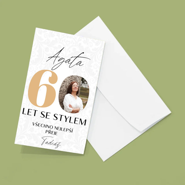 Fotka S Textem: 60 Let Se Stylem - Velká Harmonika Z Fotografií