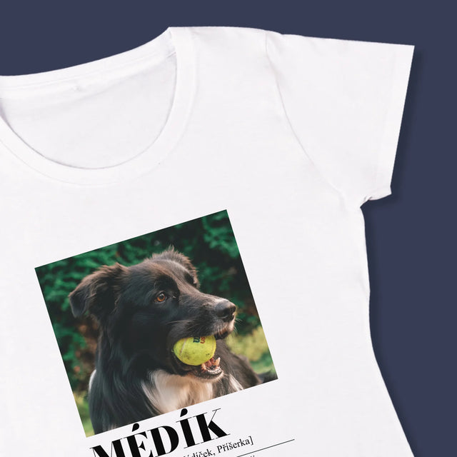 Fotka S Textem: Mazlíček Definice - Damské Tričko