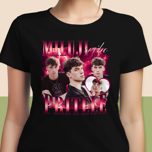 Tvoje Postava: Bootleg Milostný Pro Ni - Damské Tričko