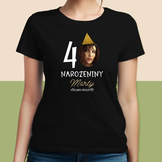 Fotka S Textem: 40. Narozeniny Čepička - Damské Tričko