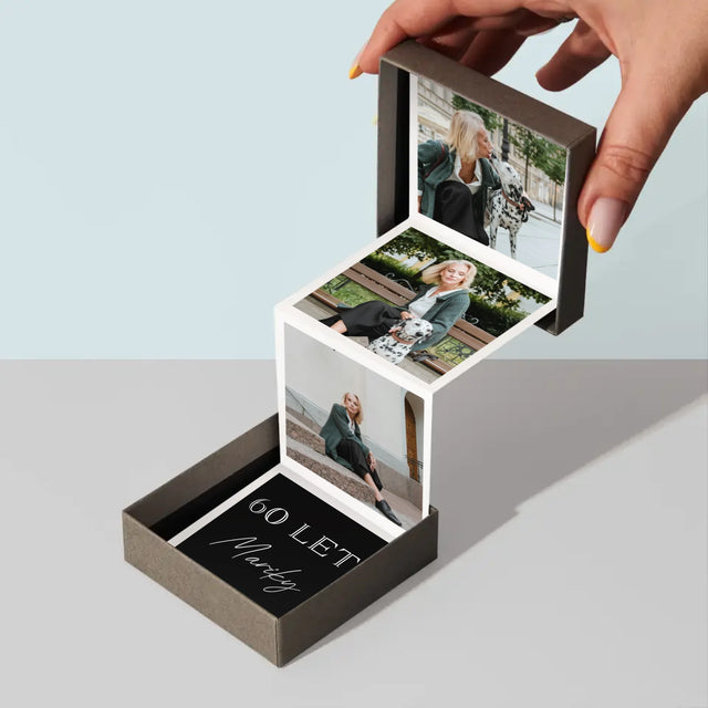 Fotokoláž: 60 Let Klasický - Fotoalbum Harmonika