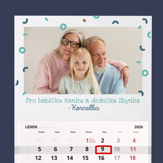 Fotka S Textem: Pro Babičku A Dědečka - Fotokalendář