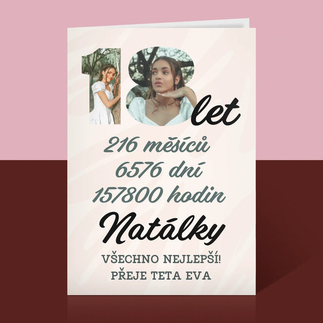 Slovo Z Fotek: 18 Let Odpočítávání - Přání