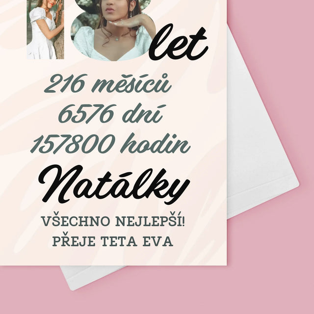 Slovo Z Fotek: 18 Let Odpočítávání - Přání