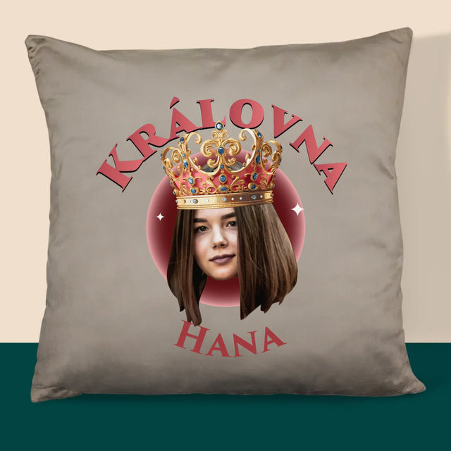 Fotka A Textem: Královna - Polštář
