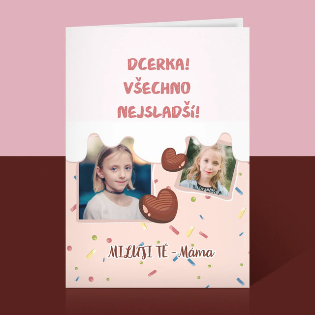 Fotokoláž: Všechno Nejsladší - Přání