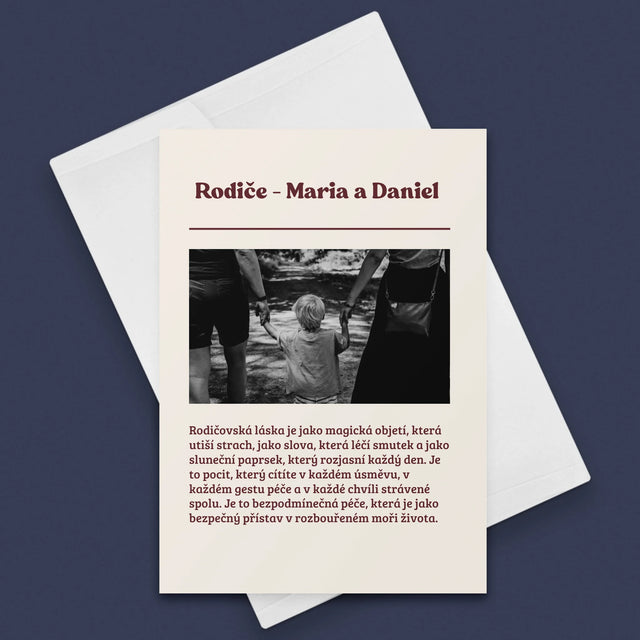 Fotka A Textem: Rodiče - Definice Jejich Lásky - Přání