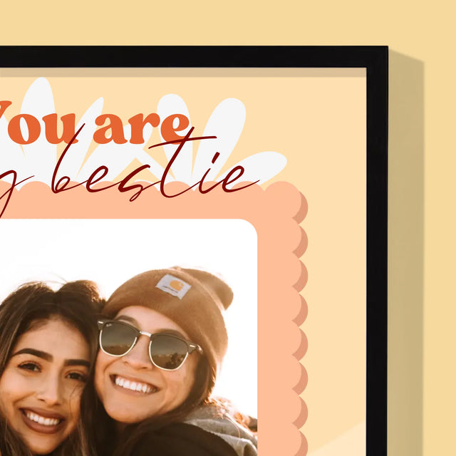 Fotokoláž: Fotky Besties - Tisk V Rámečku