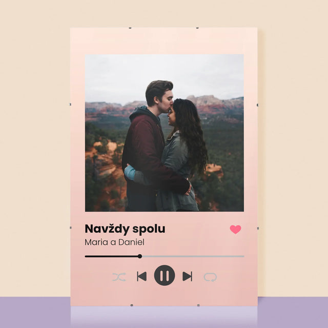 Fotka A Nápis: Spotify S Vlastní Fotkou - Plakát