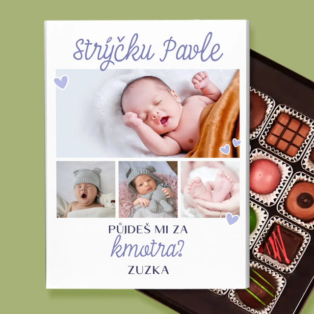 Fotokoláž: Půjdeš Mi Za Kmotra - Pralinky