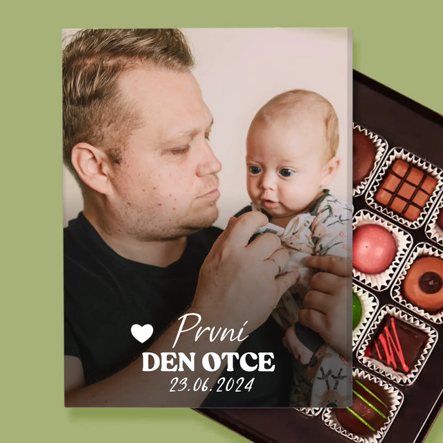 Fotka A Textem: První Den Otce - Pralinky