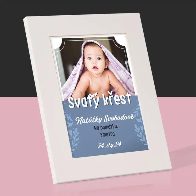Fotka A Nápis: Svatý Křest - Fotorámeček