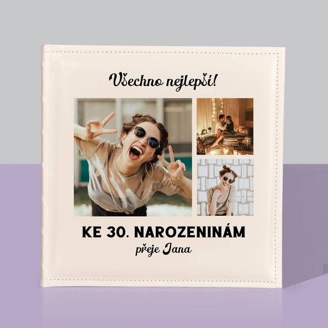 Fotokoláž: Narozeniny - Fotoalbum