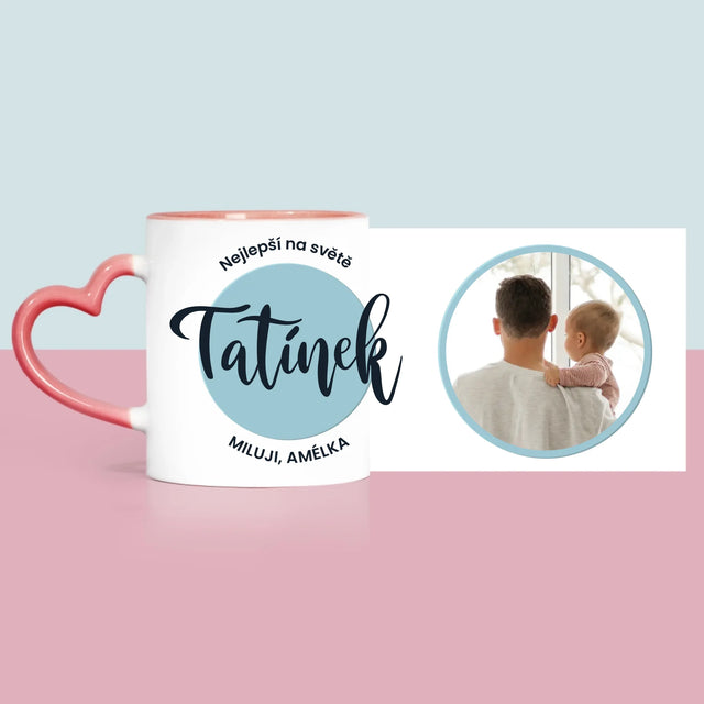 Fotka A Nápis: Nejlepší Tatínek Na Světě - Hrnek