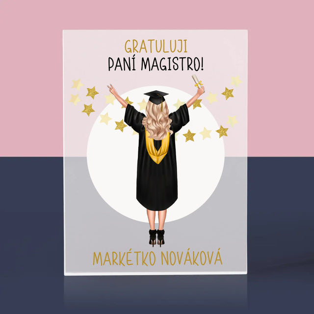 Designér Postav: Jsi Magistra - Akrylový Blok