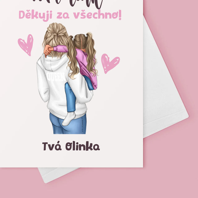 Designér Postav: Máma S Dítětem - Přání