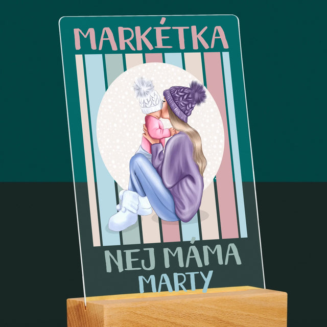 Designér Postav: Nej Máma - Tisk Na Akrylovém Skle