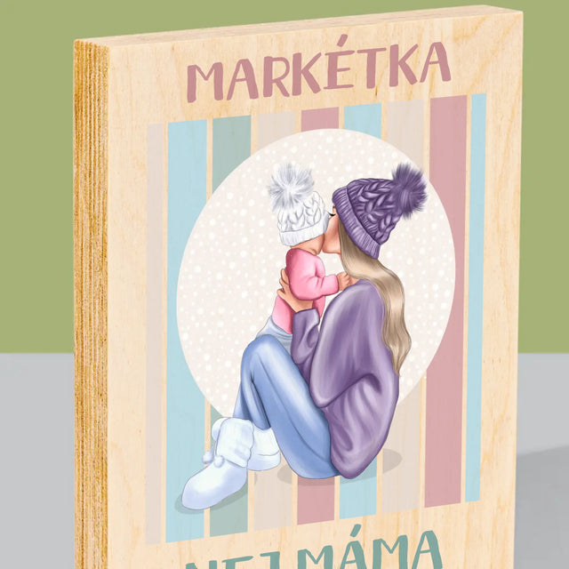 Designér Postav: Nej Máma - Tisk Na Dřevo