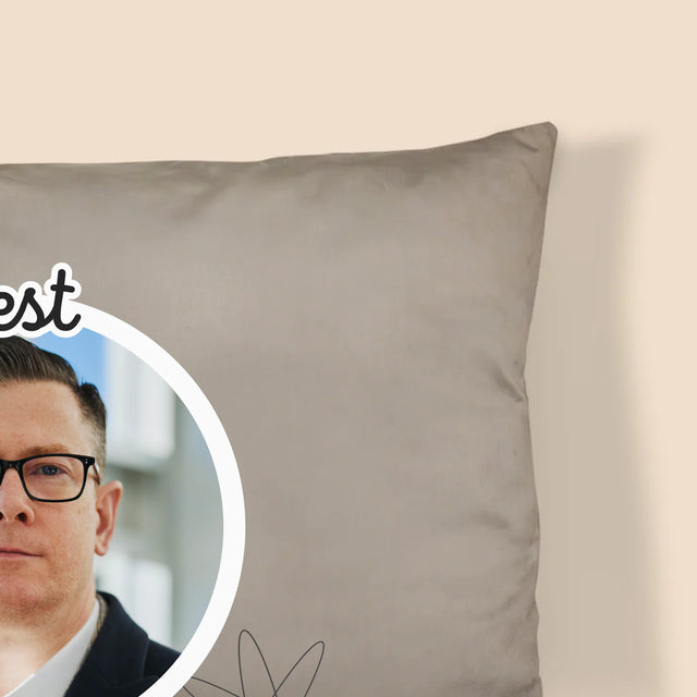 Fotka A Nápis: Teacher Prvky - Polštář