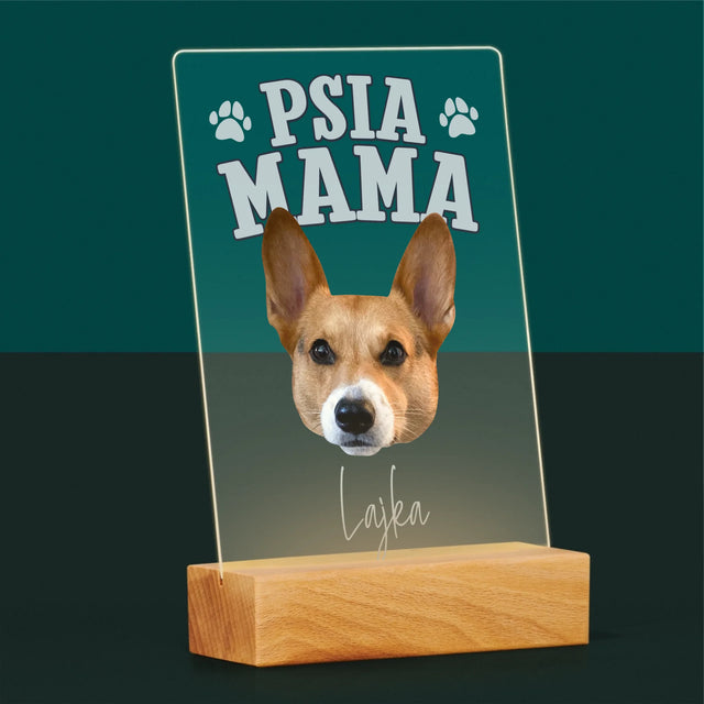 Tvoje Postava: Psí Máma - Tisk Na Akrylovém Skle