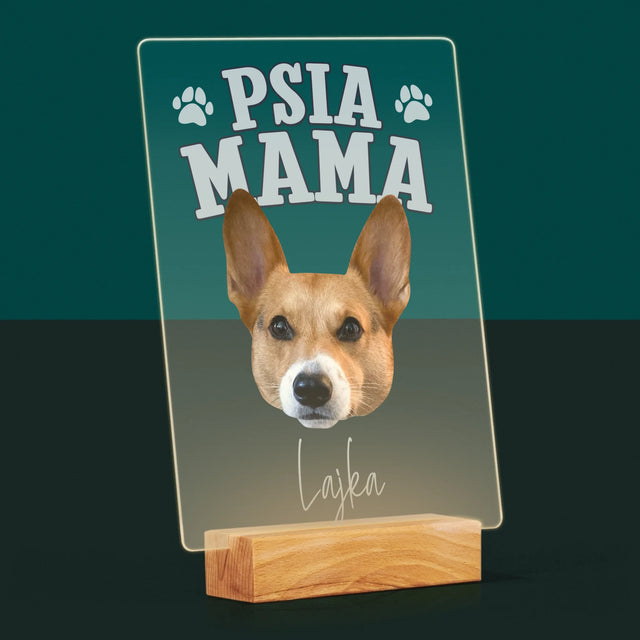 Tvoje Postava: Psí Máma - Tisk Na Akrylovém Skle