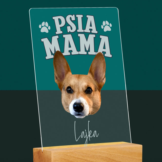 Tvoje Postava: Psí Máma - Tisk Na Akrylovém Skle
